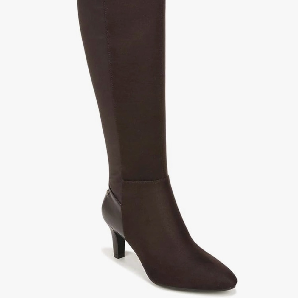 NWT Life Stride Wide Calf Heeled Boots
